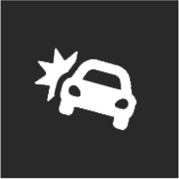 car crash icon